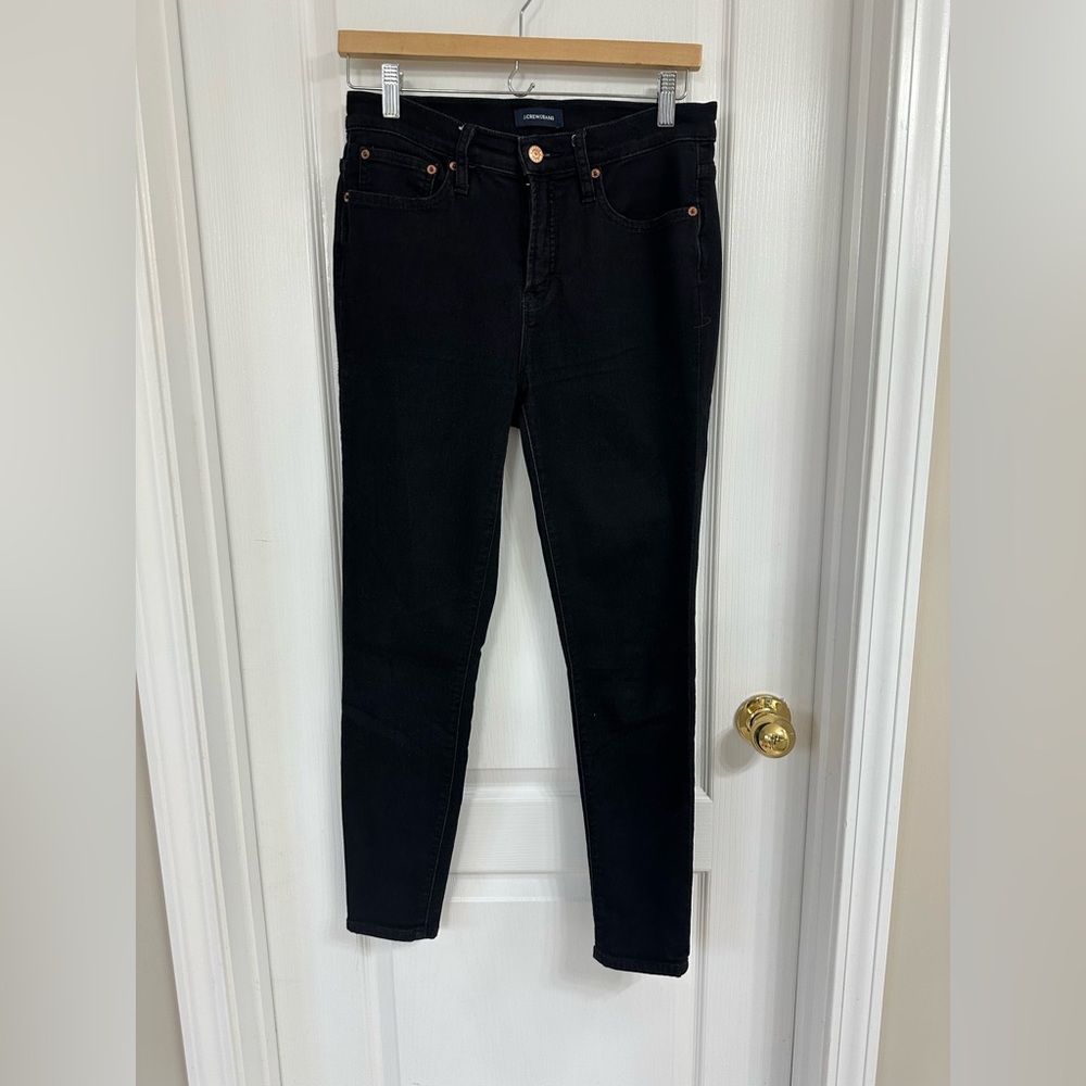 J. Crew Toothpick Women's Black Jeans